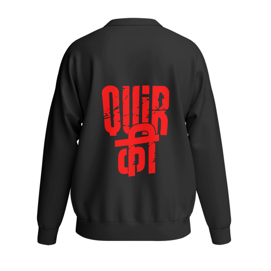 Quirky (Black and Red) - Unisex Sweatshirt