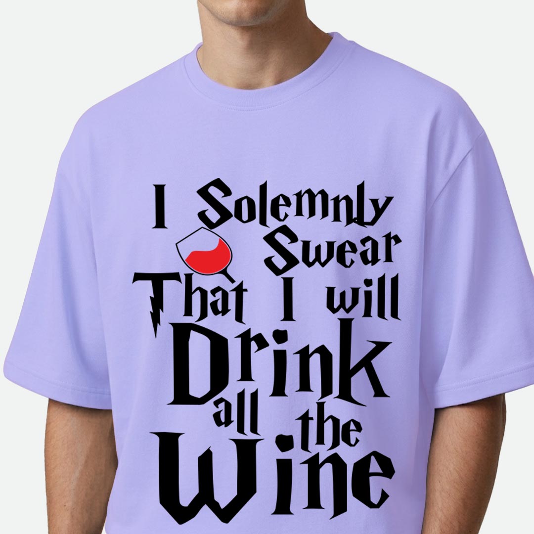 I Solemnly Swear - Oversized T-shirt