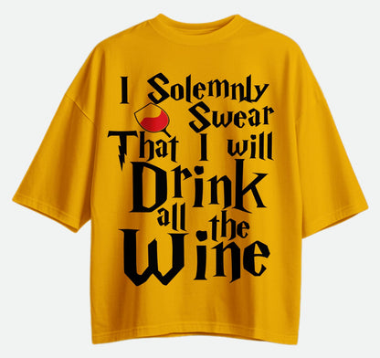I Solemnly Swear - Oversized T-shirt