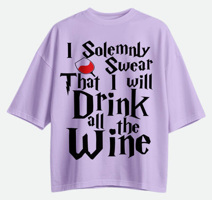 I Solemnly Swear - Oversized T-shirt