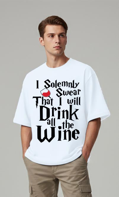 I Solemnly Swear - Oversized T-shirt