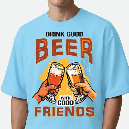 Beer & Friends - Oversized T-shirt