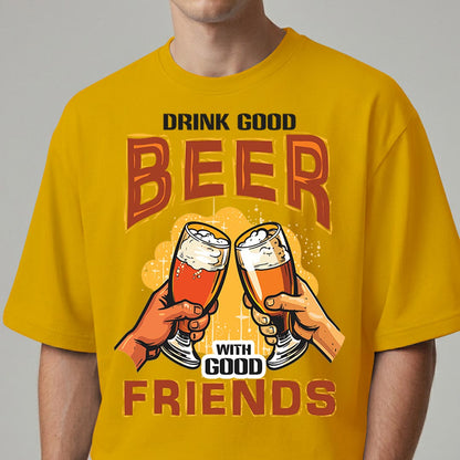 Beer & Friends - Oversized T-shirt