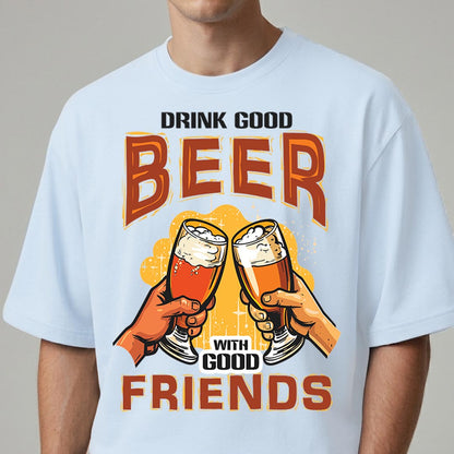 Beer & Friends - Oversized T-shirt