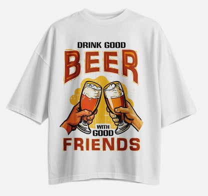 Beer & Friends - Oversized T-shirt
