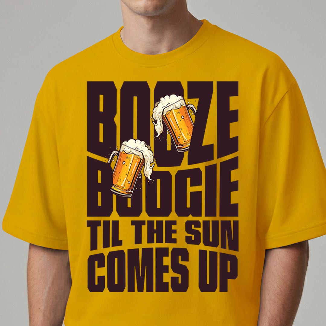 Booze Boogie - Oversized T-shirt