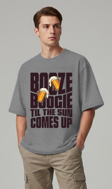 Booze Boogie - Oversized T-shirt