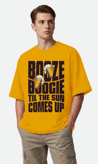 Booze Boogie - Oversized T-shirt