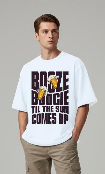 Booze Boogie - Oversized T-shirt