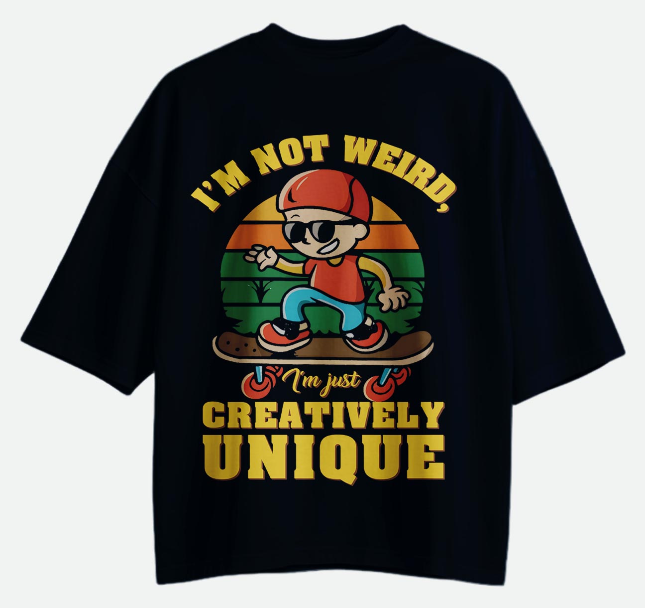 Creatively Unique - Oversized T-shirt