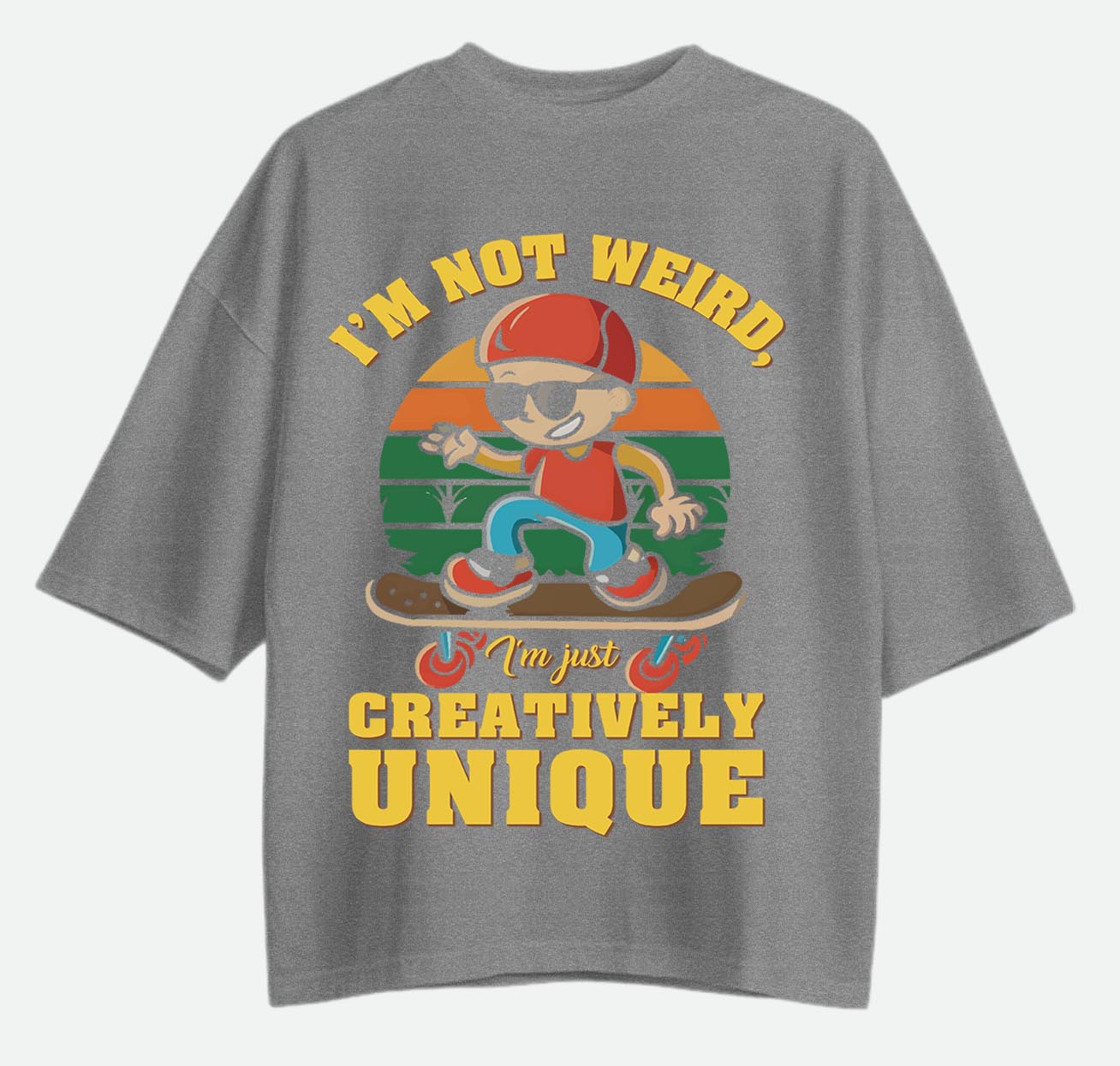Creatively Unique - Oversized T-shirt