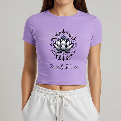 Peace & Balance - Baby Tee