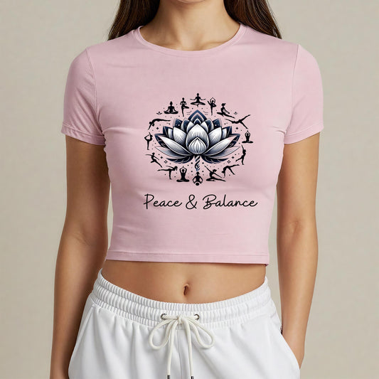 Peace & Balance - Baby Tee