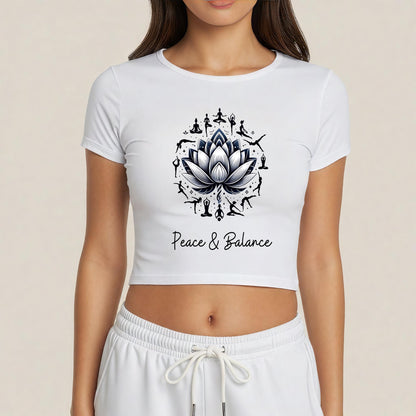 Peace & Balance - Baby Tee