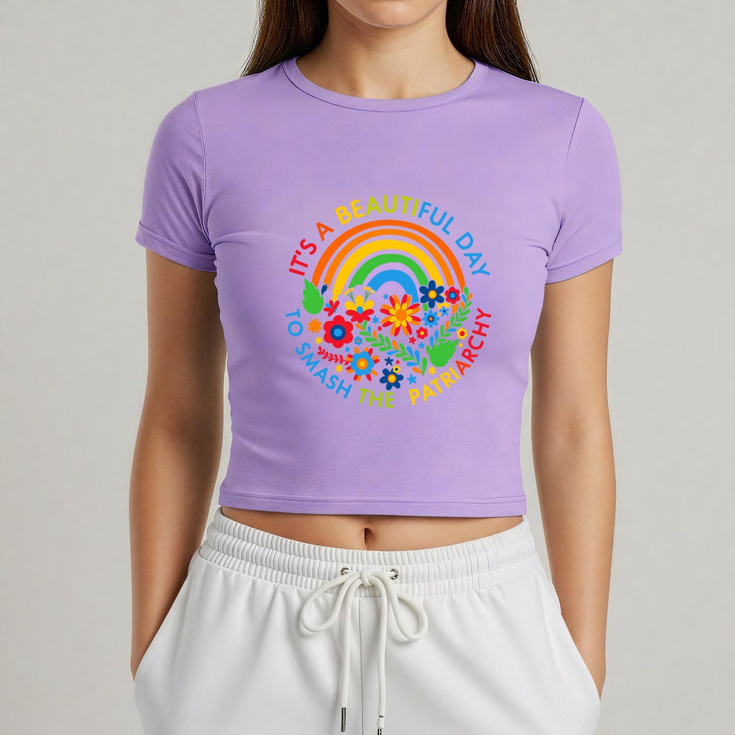 Smash Patriarchy - Baby Tee