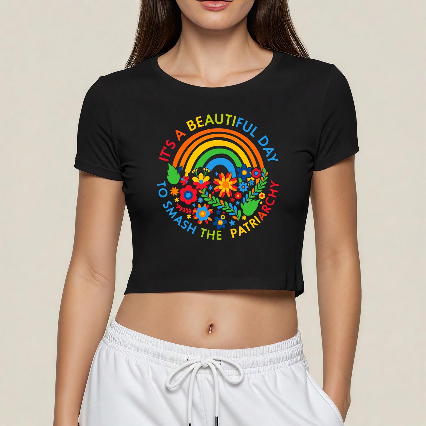 Smash Patriarchy - Baby Tee