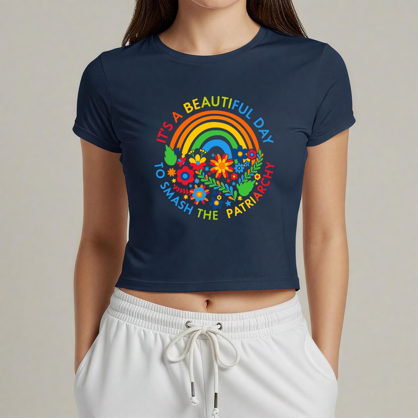 Smash Patriarchy - Baby Tee