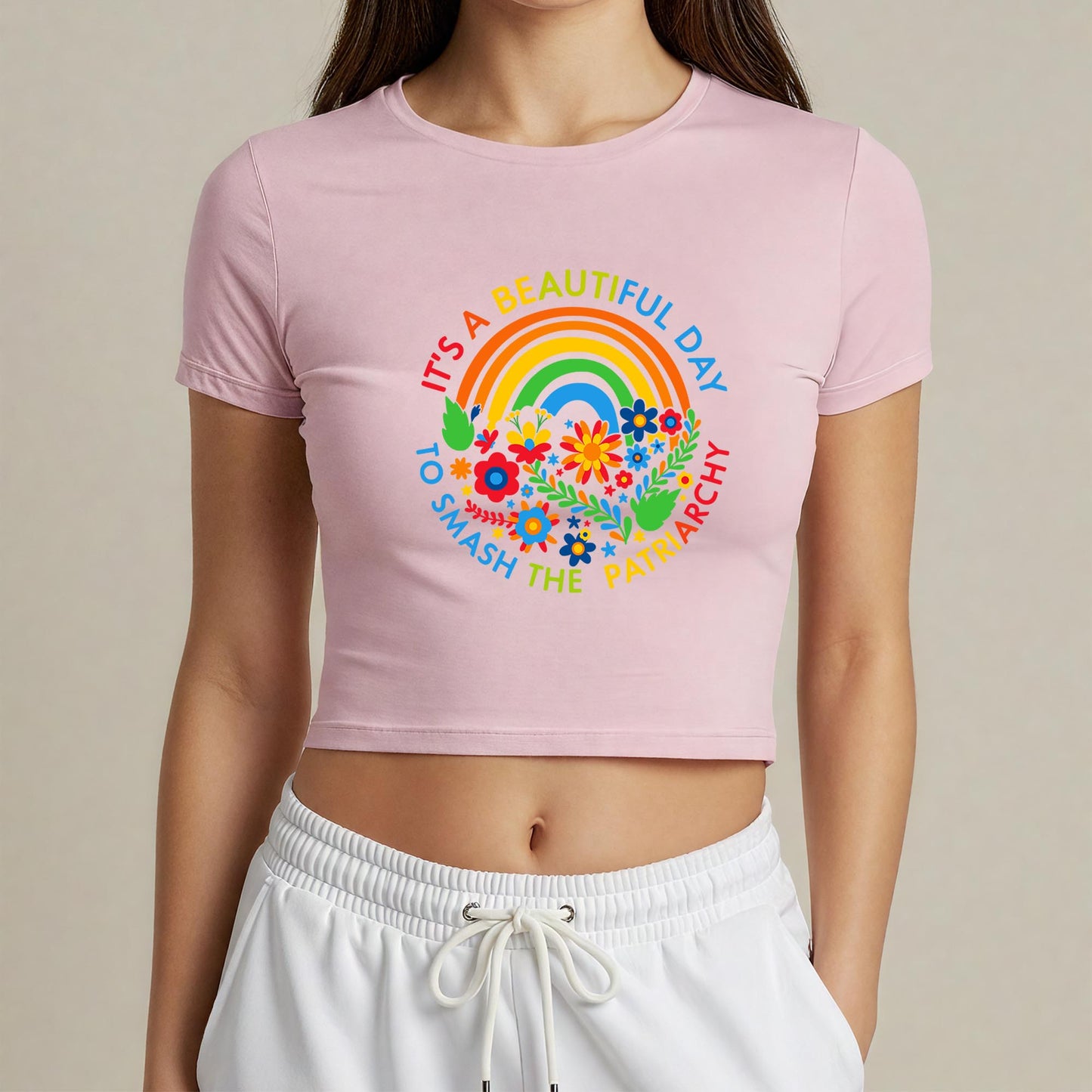 Smash Patriarchy - Baby Tee