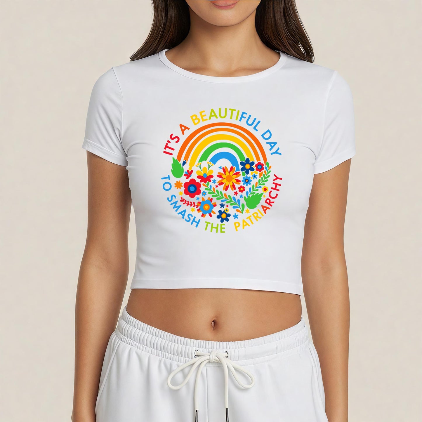 Smash Patriarchy - Baby Tee