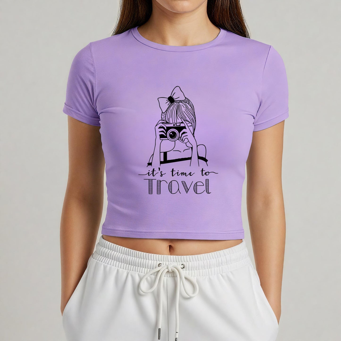 Time To Travel - Baby Tee