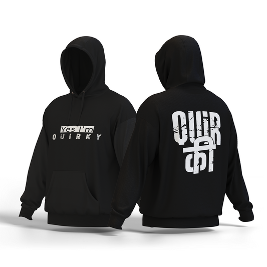 Quirky (Black) - Unisex Hoodie
