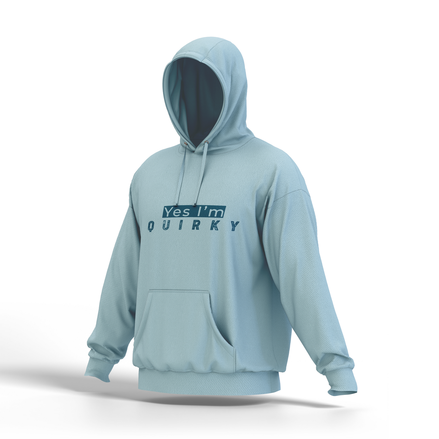 Quirky - (Blue) - Unisex Hoodie