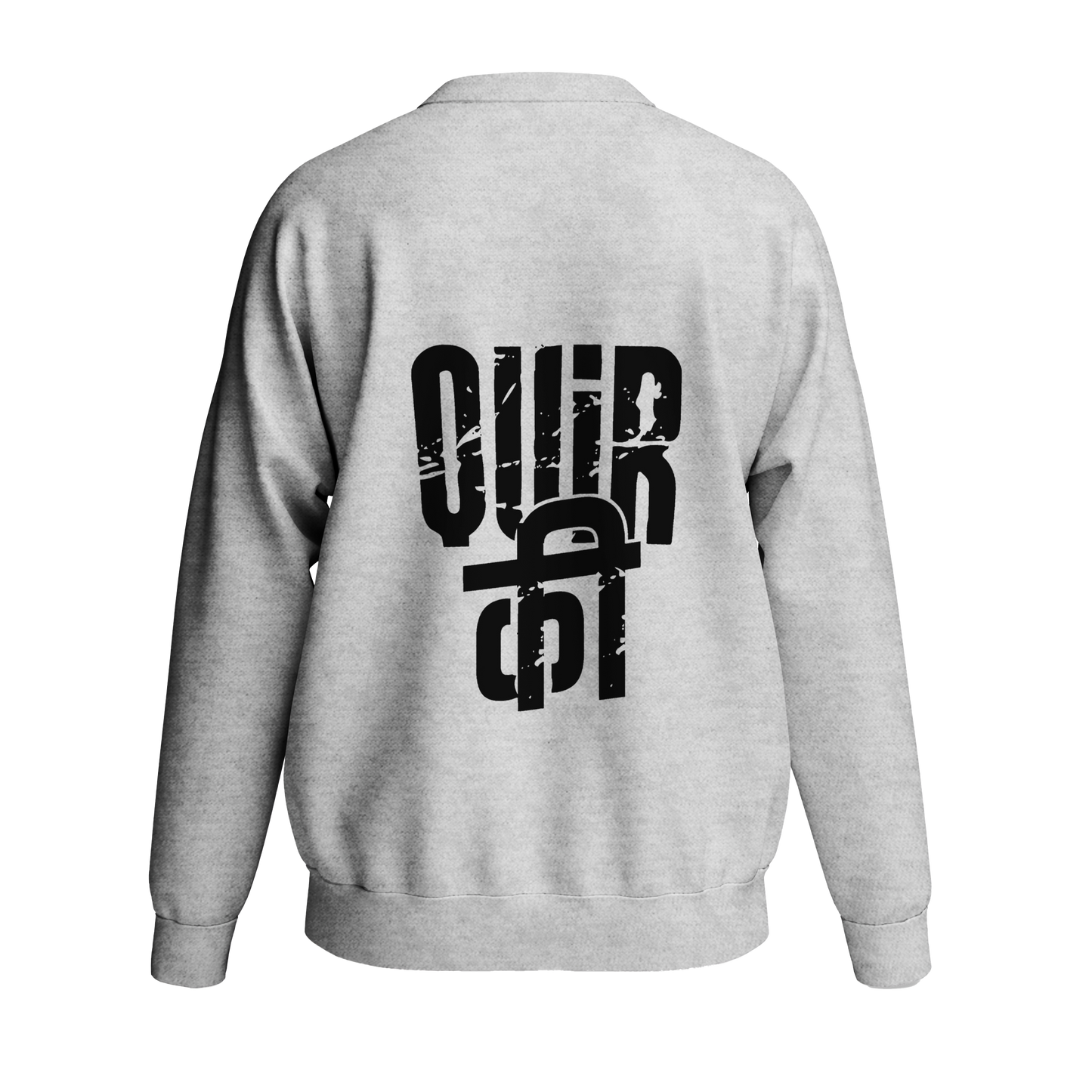Quirky (White and Black) - Unisex Sweatshirt