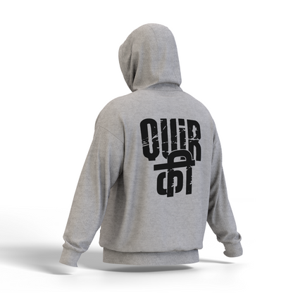 Quirky (Grey Melange) - Unisex Hoodie