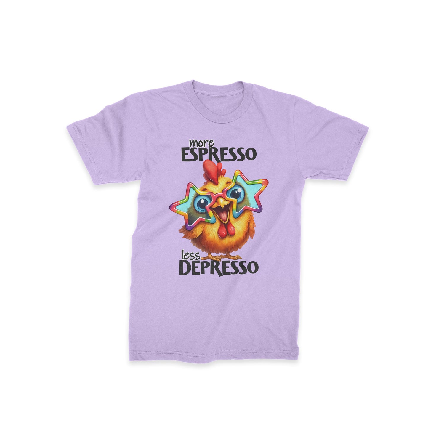 More Espresso Less Depresso - Classic Half Sleeves T-shirt