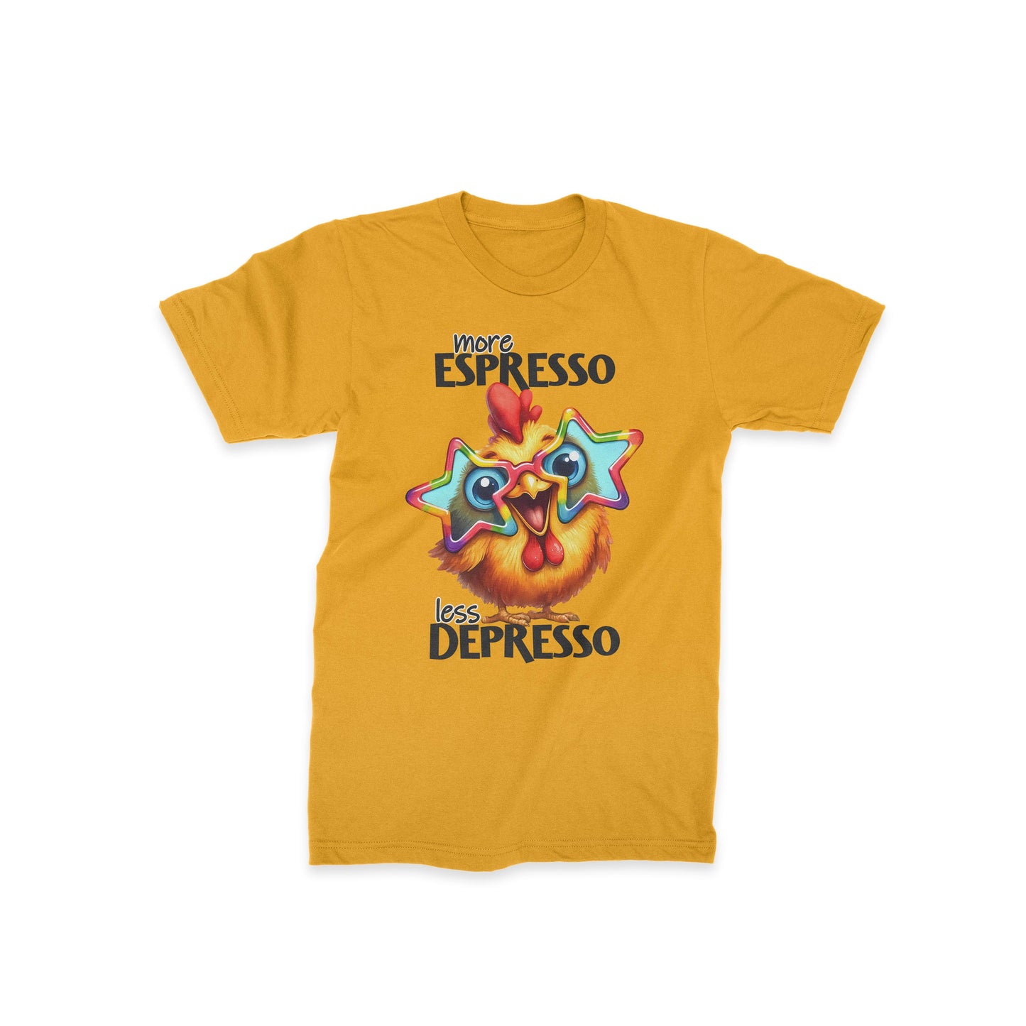 More Espresso Less Depresso - Classic Half Sleeves T-shirt