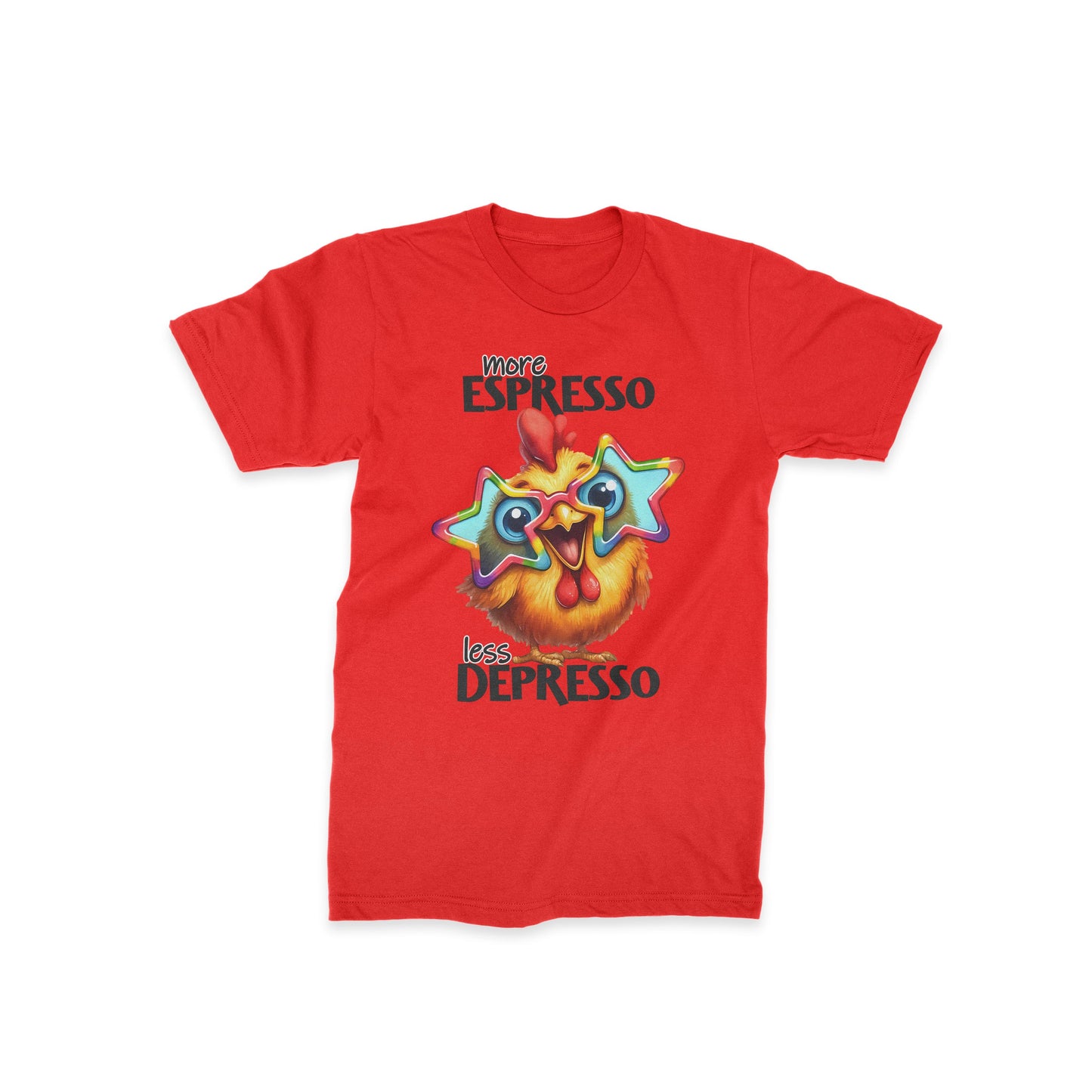 More Espresso Less Depresso - Classic Half Sleeves T-shirt