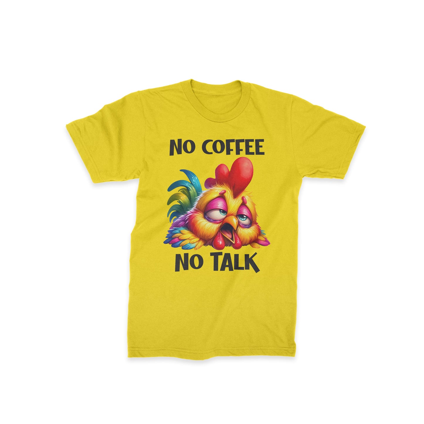 No Coffee No Talk - Classic Half Sleeves T-shirt