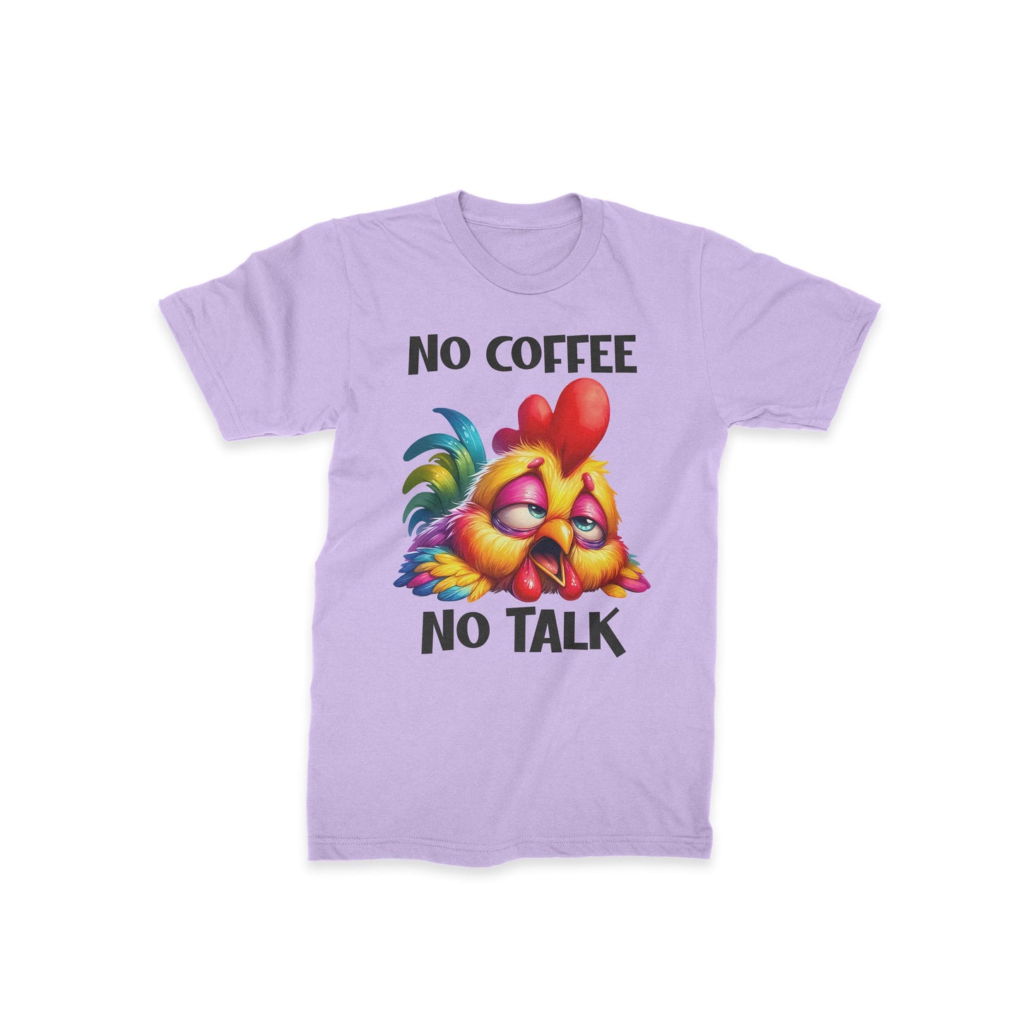 No Coffee No Talk - Classic Half Sleeves T-shirt