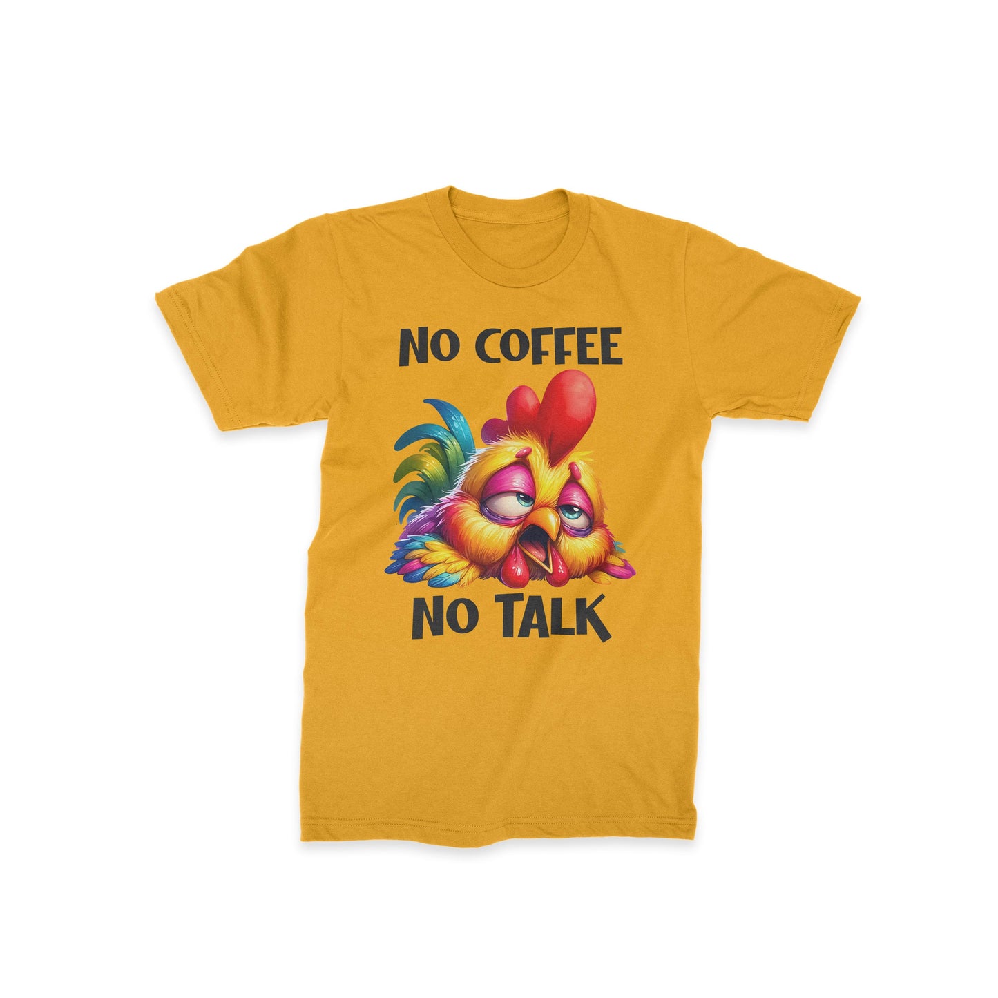 No Coffee No Talk - Classic Half Sleeves T-shirt
