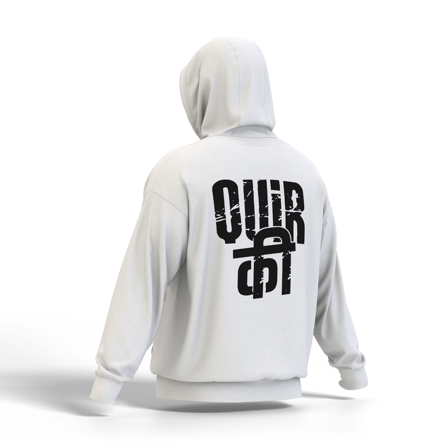 Quirky (White) - Unisex Hoodie