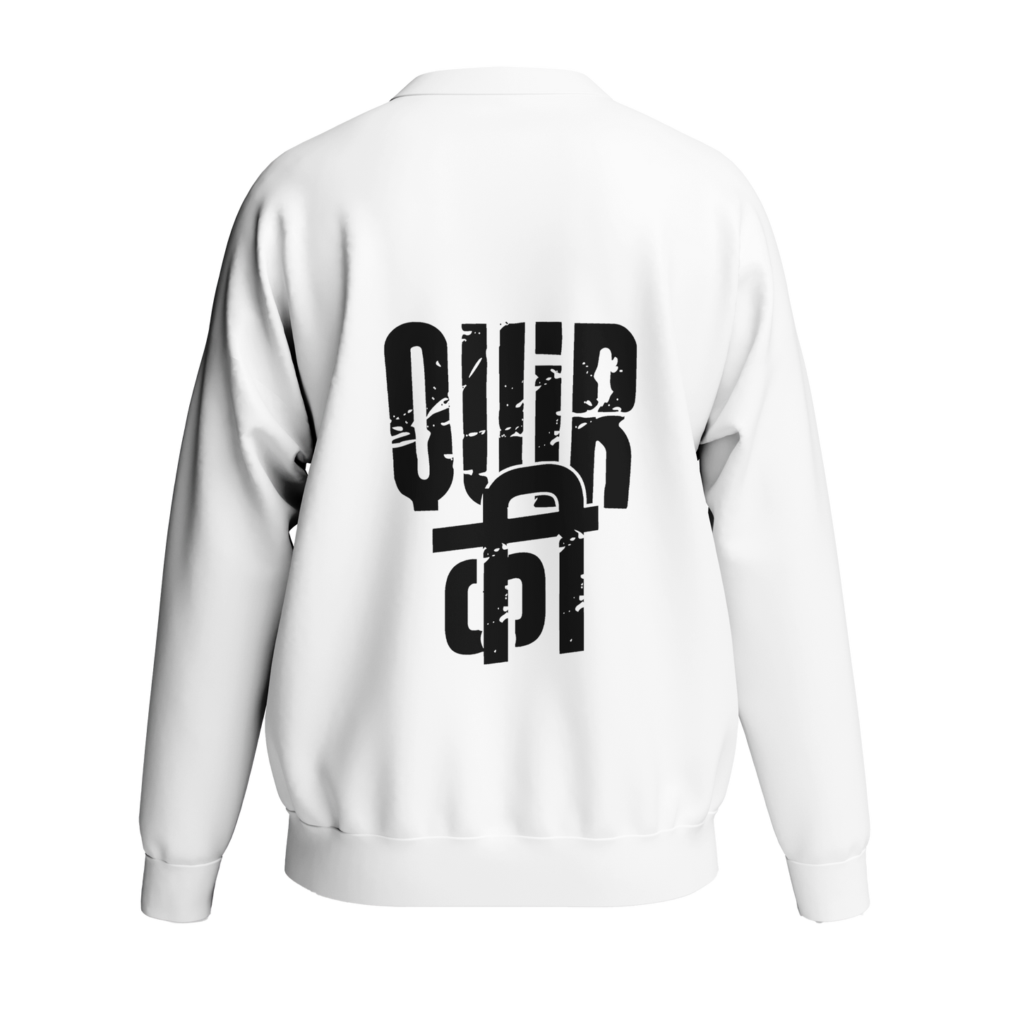Quirky (White and Black) - Unisex Sweatshirt